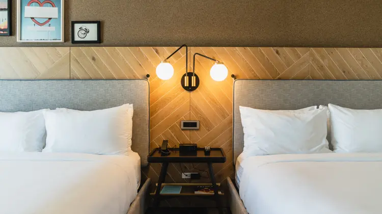 The Otis Hotel guestroom