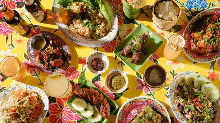 Spread at Ma Der